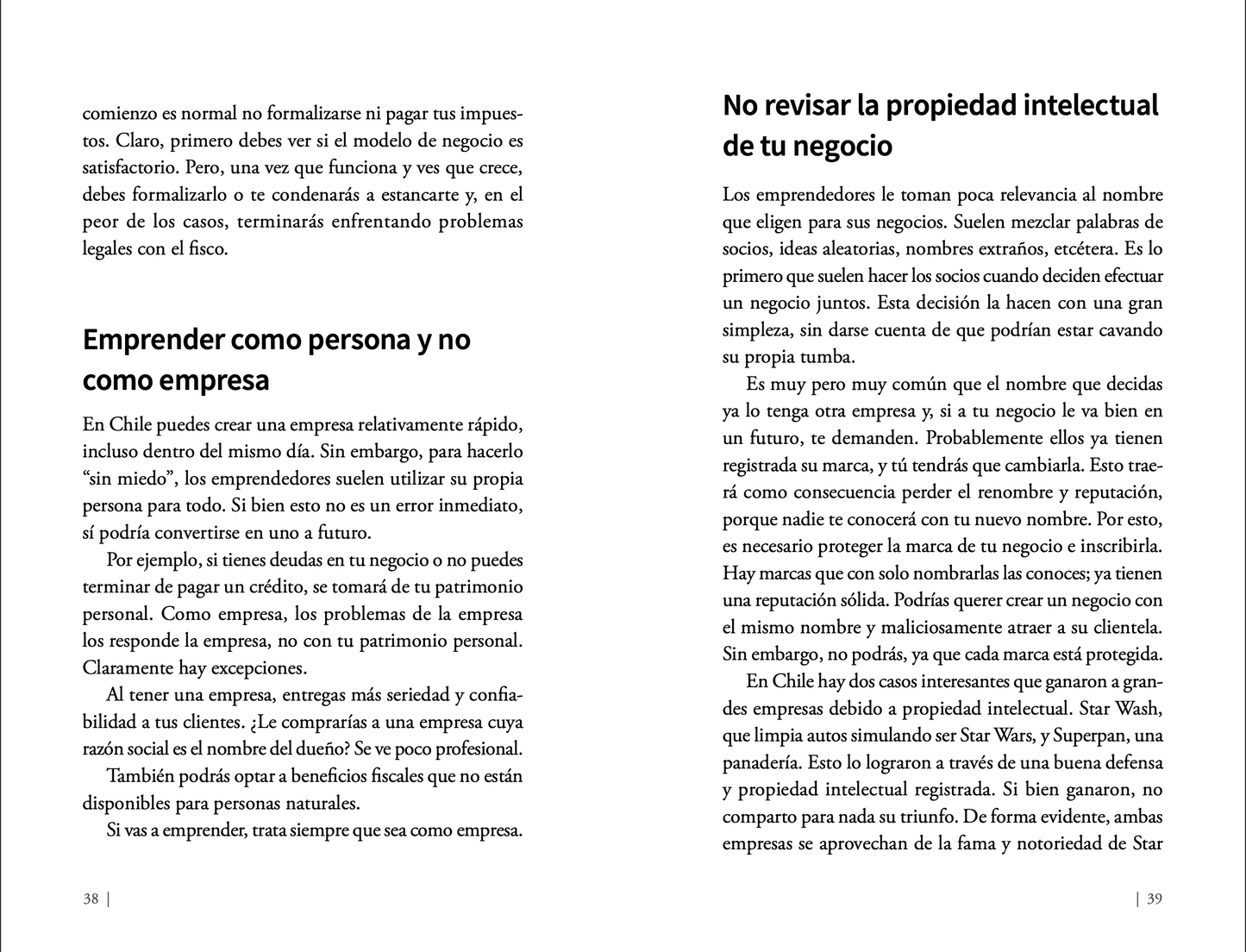 Libro: Emprendiendo sin errores